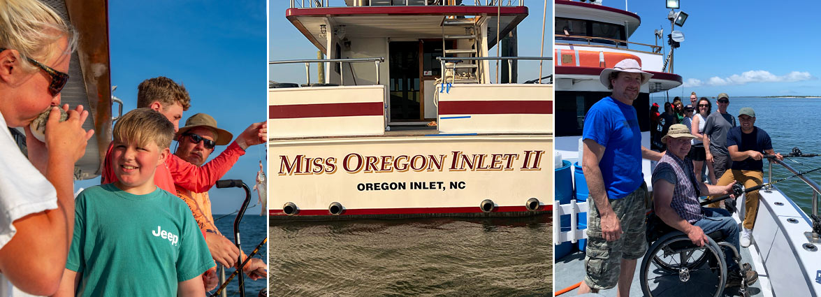 Miss Oregon Inlet II Head Boat Fishing