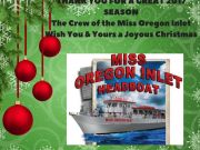 Miss Oregon Inlet Head Boat Fishing, Merry Christmas from our Crew to Yours!