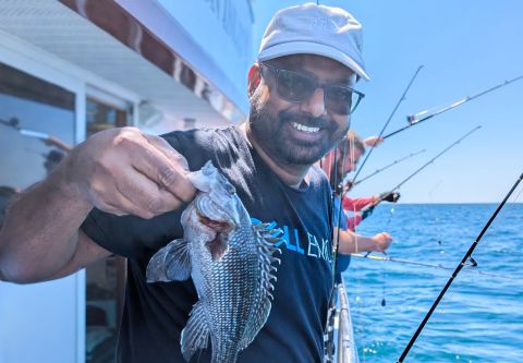 Miss Oregon Inlet II Head Boat Fishing, Morning Fishing Trip